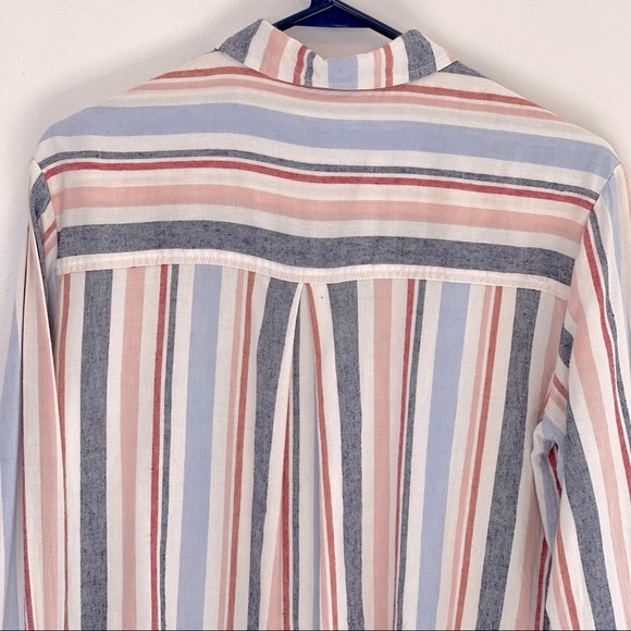 Anthropologie Maeve Chatham Striped Button Down - Picture 8 of 11